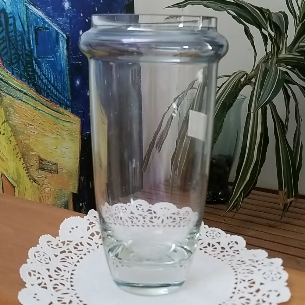 VTG Dansk Danish Modern Romanian Crystal Vase